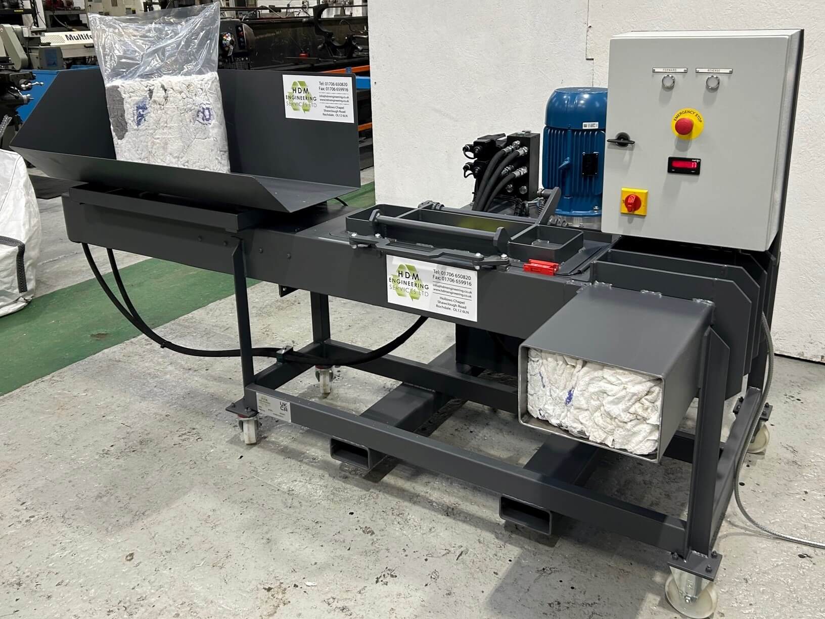 HDM Wiper Bagging Press