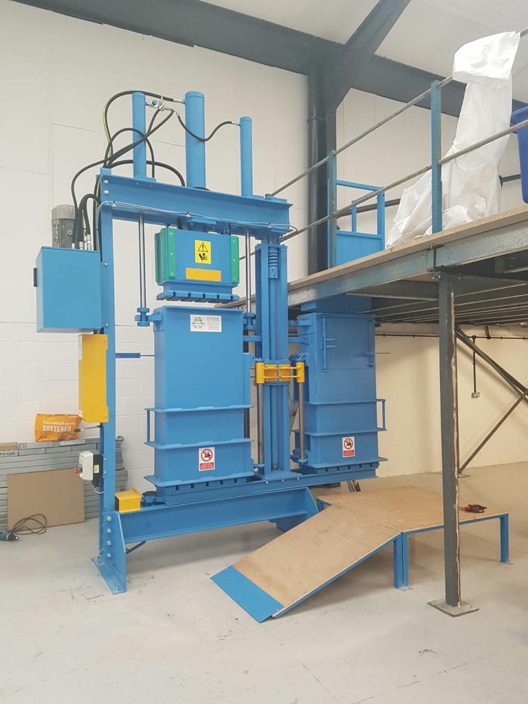 Twin Box African Textile Baler