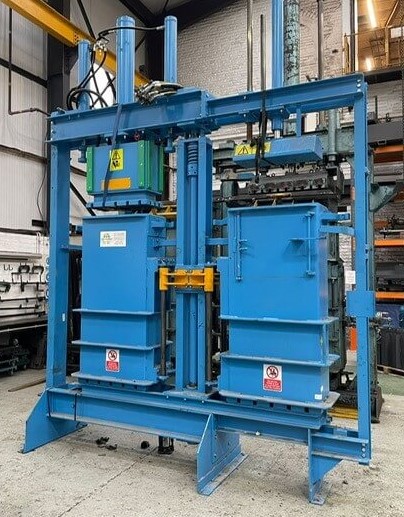 HDM40 SAEB Manual Twin Box Baler with Pre-Press